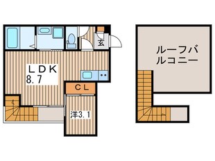 ＧＲＡＮＤＴＩＣ青山の物件間取画像